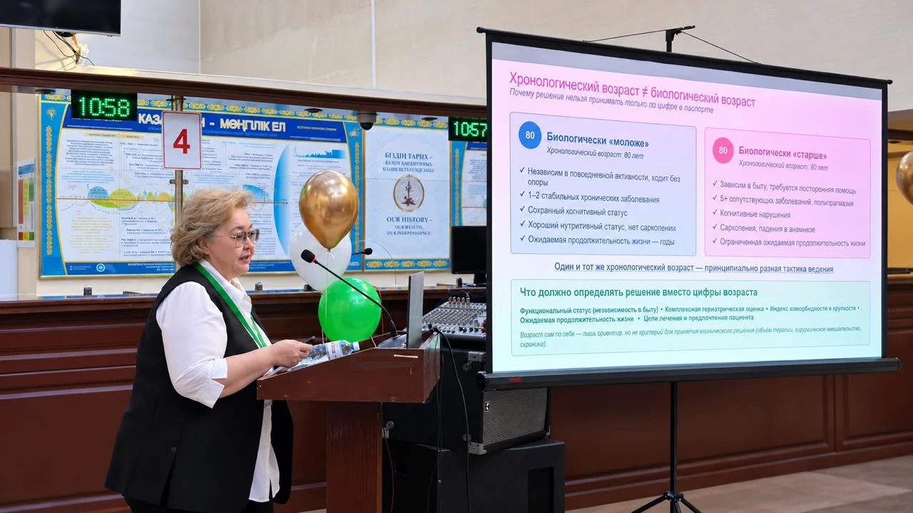 Ұлттық госпитальде белсенді ұзақ өмір сүрудің заманауи тәсілдері талқыланды 
