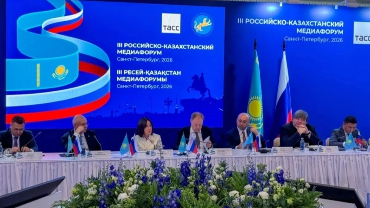 Санкт-Петербургте III Қазақстан-Ресей медиафорум өтті 