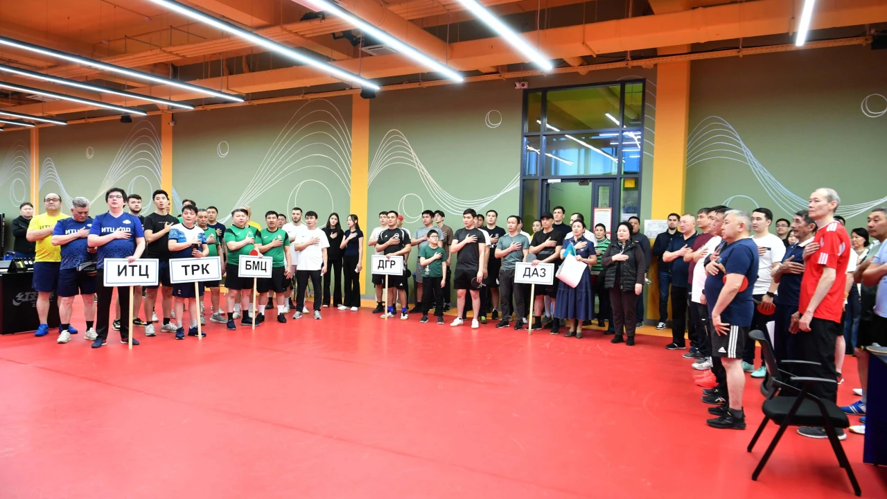 ҚР Президентінің Іс басқармасында үстел теннисінен жарыс өтті 