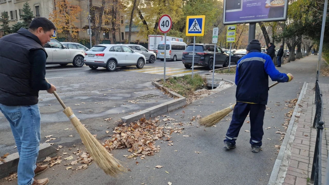 Іс басқармасының кәсіпорындары «Таза Қазақстан» акциясына белсене атсалысты 