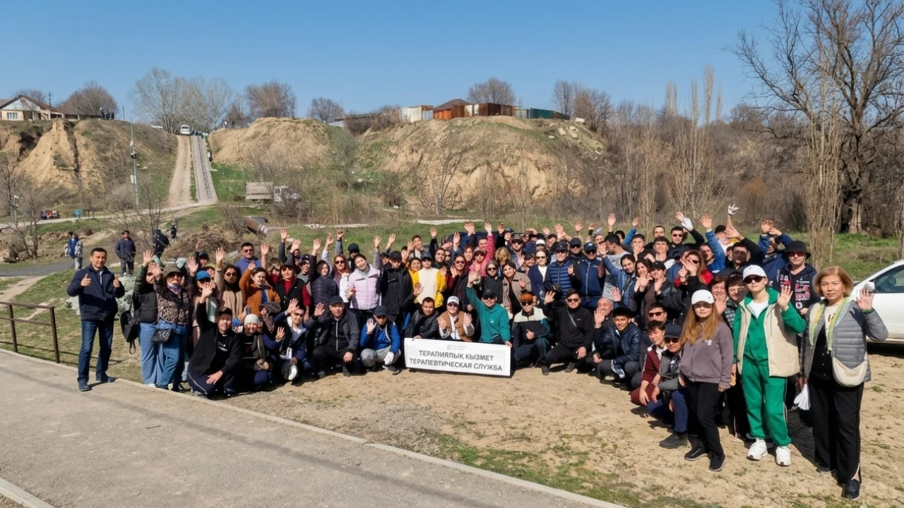 Алматы қаласында Қазақстан Республикасы Президентінің Іс басқармасына қарасты ұйымдар экологиялық эстафетаны жалғастырды 