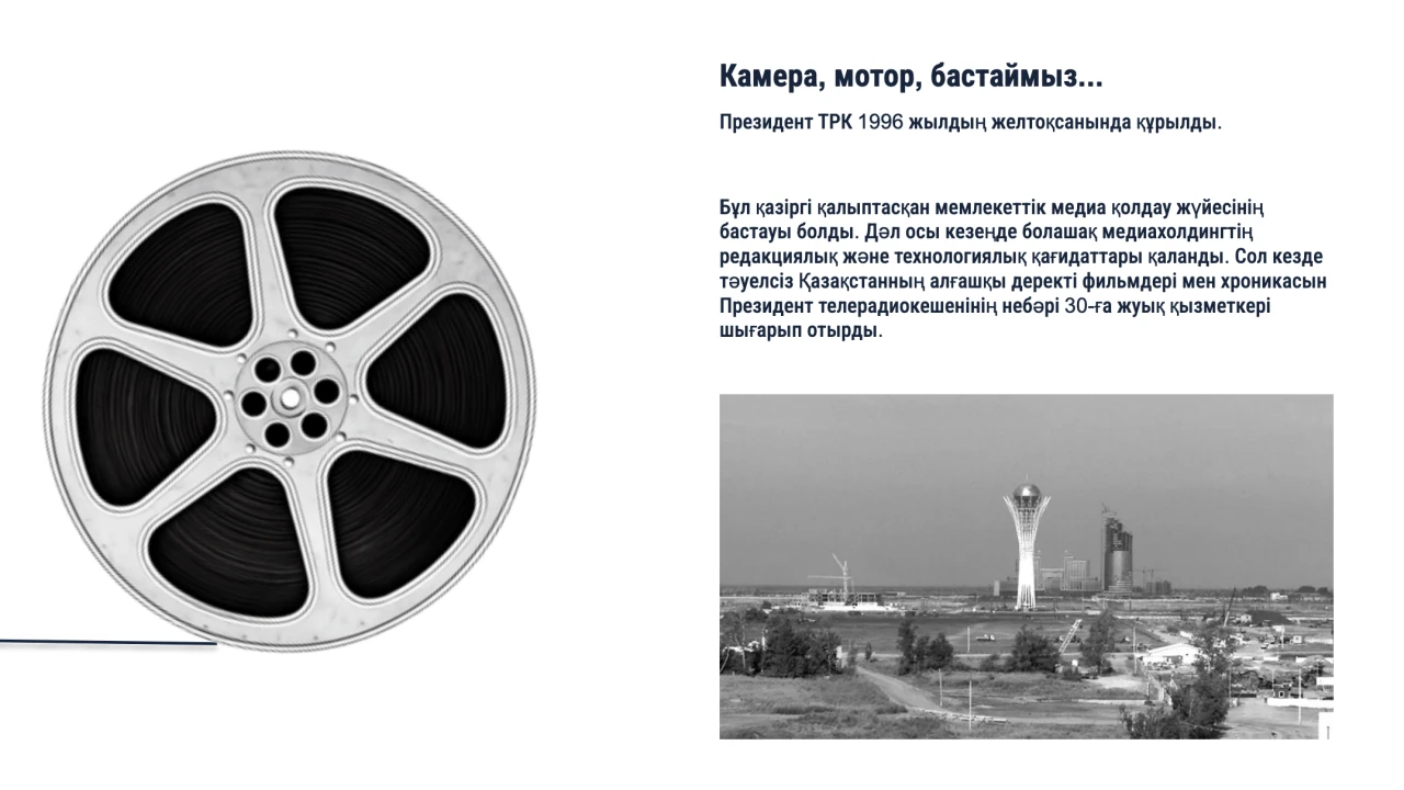 Kazinform агенттігі «ТРК – 30 жыл» арнайы жобасын іске қосты 