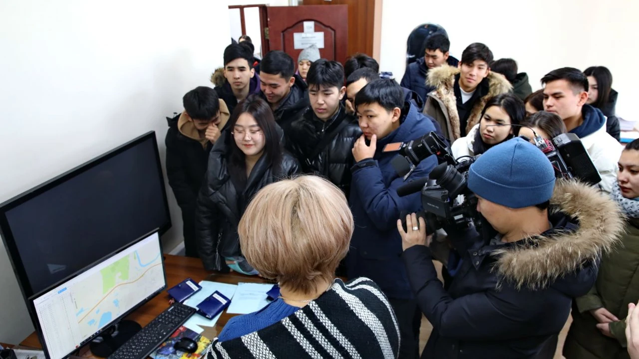Автохозяйства УДП РК провели для студентов День открытых дверей 