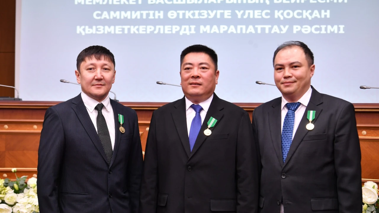 Сотрудники УДП отмечены государственными наградами за вклад в проведение саммита Организации тюркских государств 