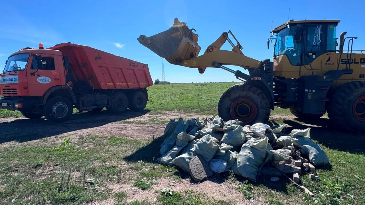 Экологическая акция организаций системы УДП в очередной раз прошла в Астане 
