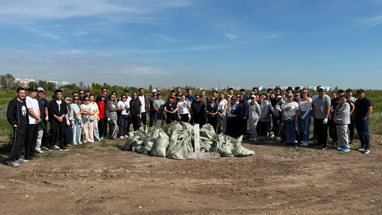 ПІБ қарасты ұйымдарының қызметкерлері Қар полигонында сенбілік өткізді 