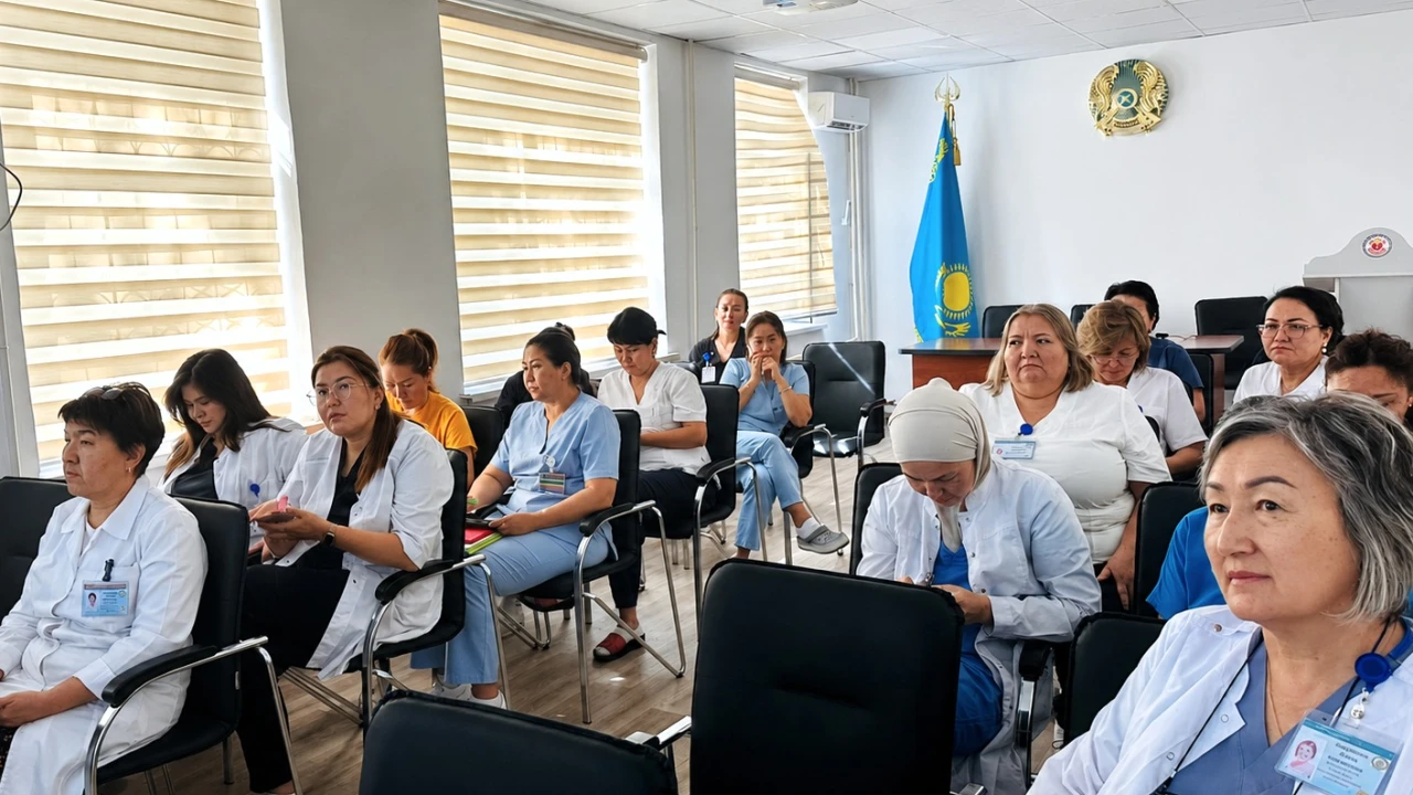В области Жетісу проходят Дни Медицинского центра УДП РК 